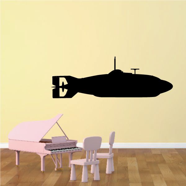 Image of Single Seater Submerine Decal