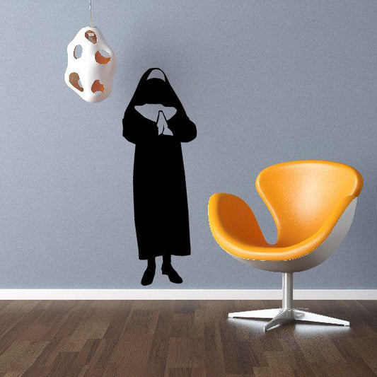 Image of Sister Nun Praying Decal