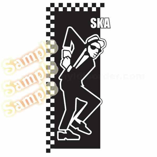 Image of Ska Single Dance Decal