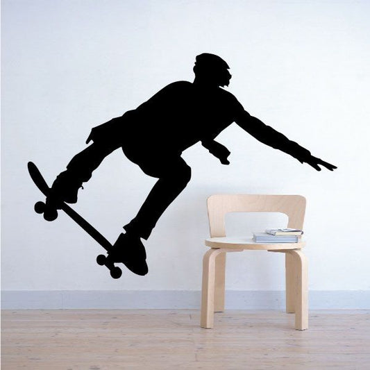 Image of Skateboarding Wall Decal - Vinyl Decal - Car Decal - BA015