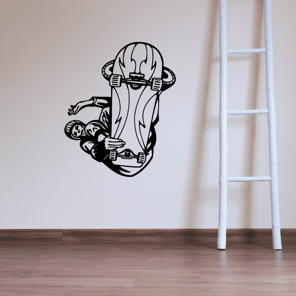 Image of Skateboarding Wall Decal - Vinyl Decal - Car Decal - CDS027