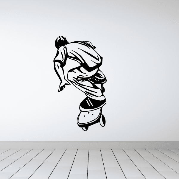 Image of Skateboarding Wall Decal - Vinyl Decal - Car Decal - CDS034