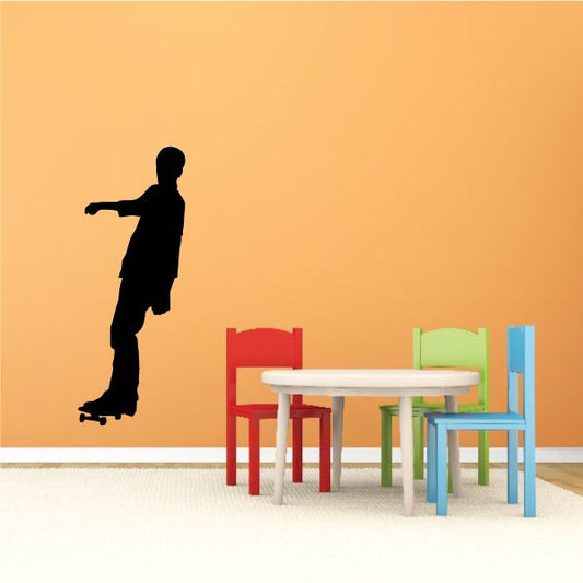 Image of Skateboarding Wall Decal - Vinyl Decal - Car Decal - Vd010