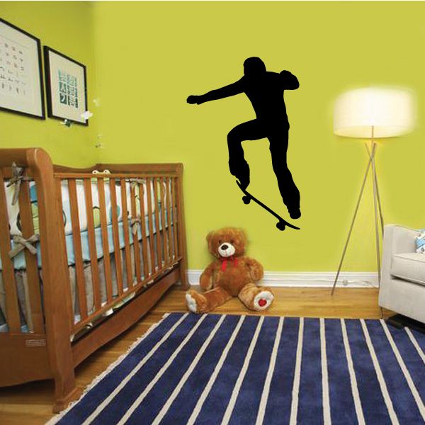 Image of Skateboarding Wall Decal - Vinyl Decal - Car Decal - Vd015