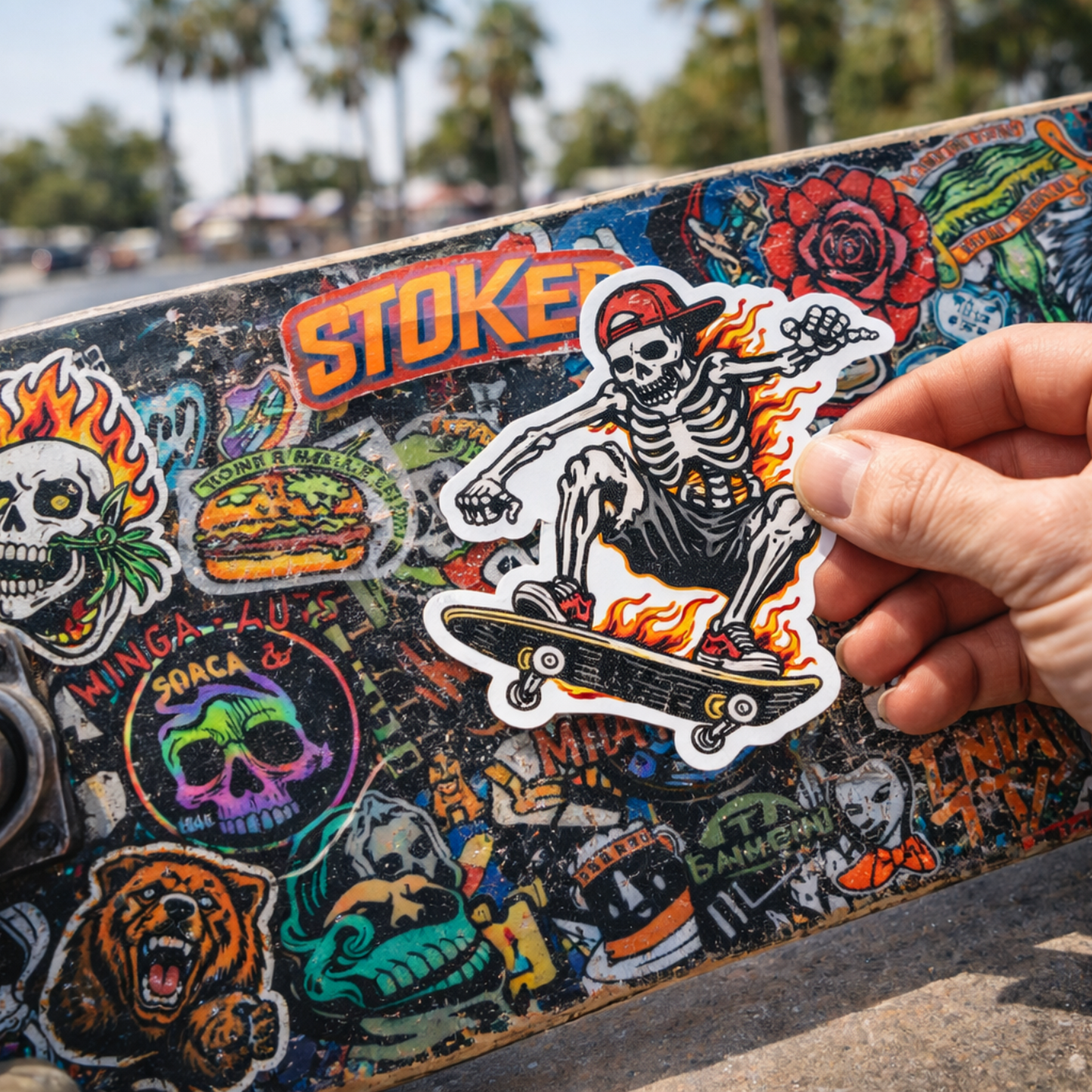 Skateboarding Stickers