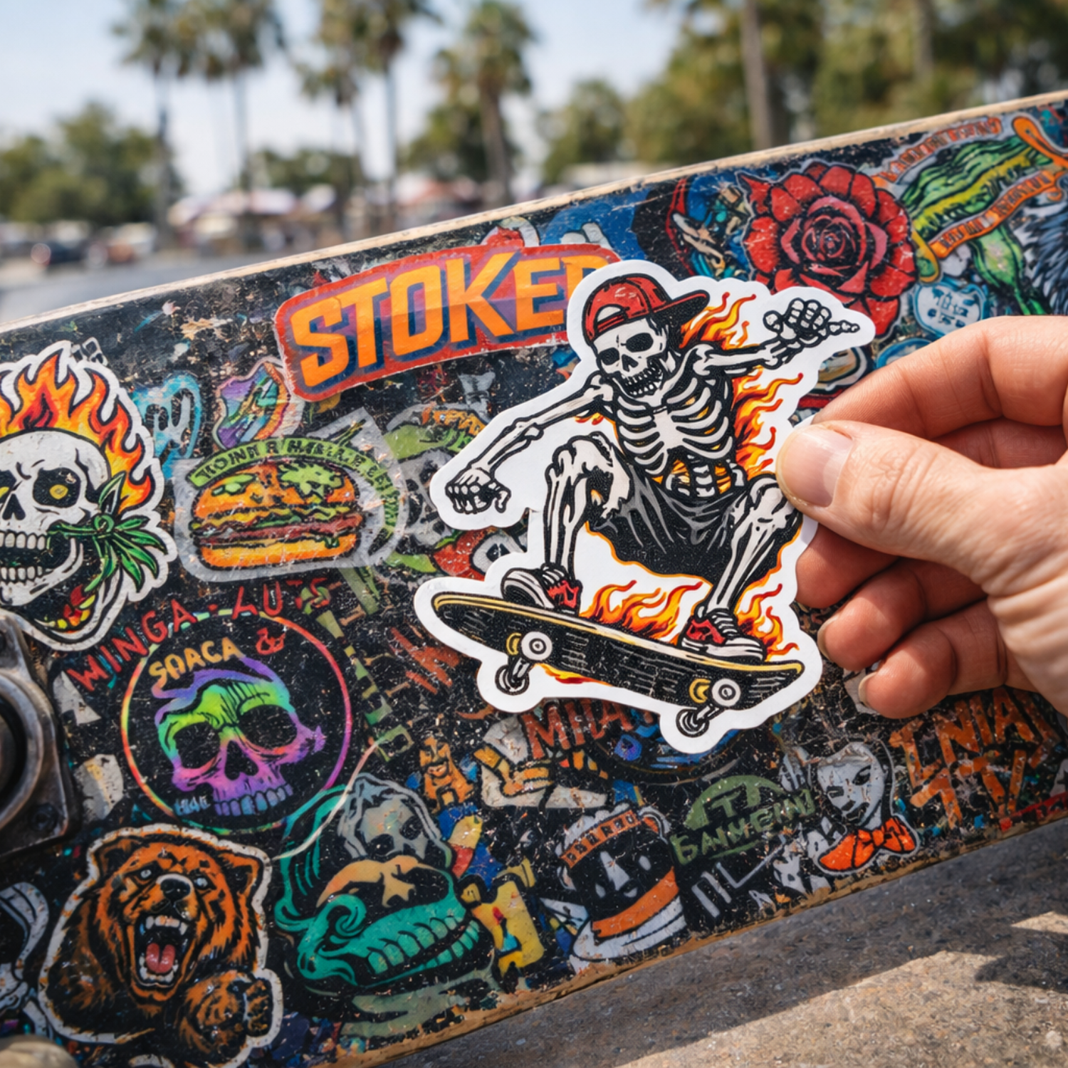 Skateboarding Stickers