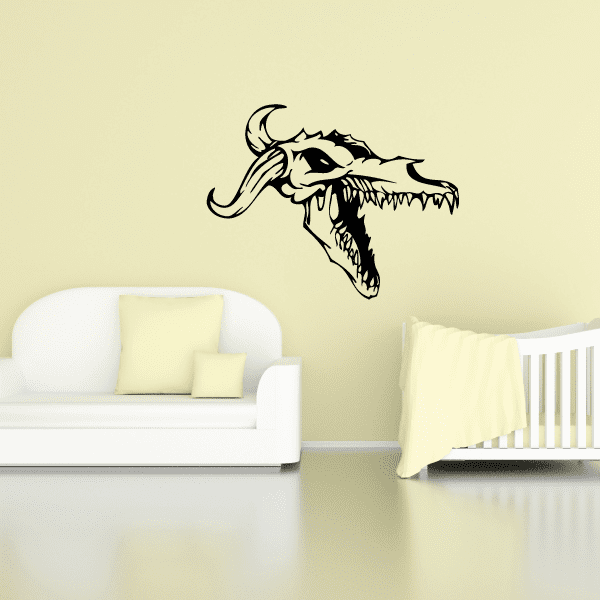 Image of Skull Wall Decal - Vinyl Decal - Car Decal - SM063