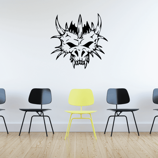 Image of Skull Wall Decal - Vinyl Decal - Car Decal - SM067