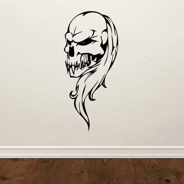 Image of Skull Wall Decal - Vinyl Decal - Car Decal - SM068