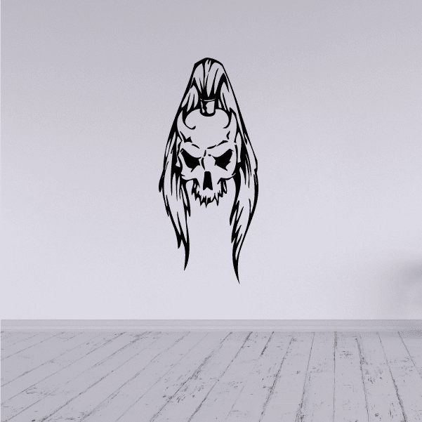 Image of Skull Wall Decal - Vinyl Decal - Car Decal - SM074