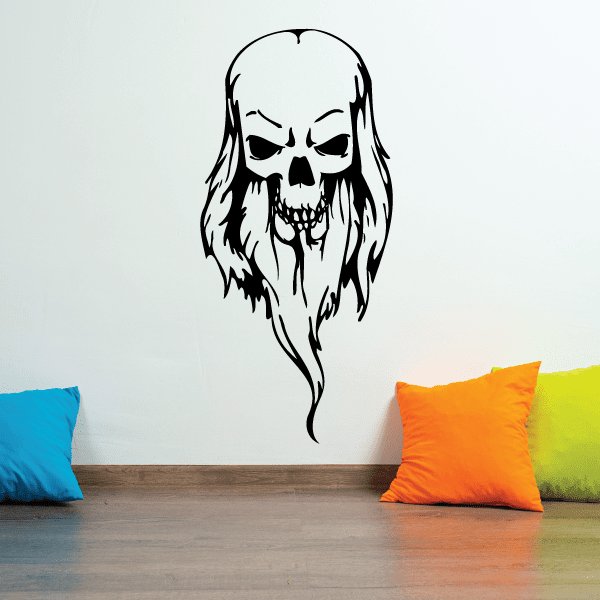 Image of Skull Wall Decal - Vinyl Decal - Car Decal - SM083