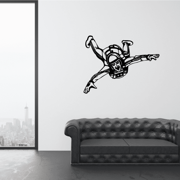 Image of Skydiving Drifting Forward Decal