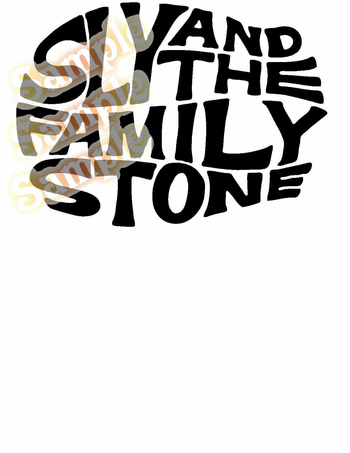 Image of Slyand the family stone Decal