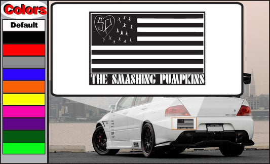 Image of Smashing Pumpkins Flag Decal