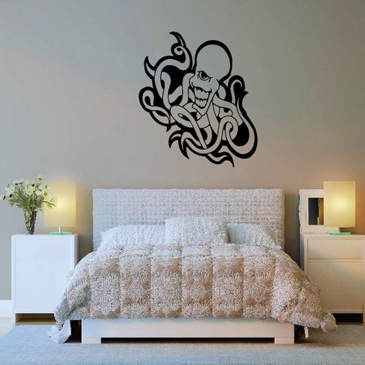 Image of Smiling Octopus Decal