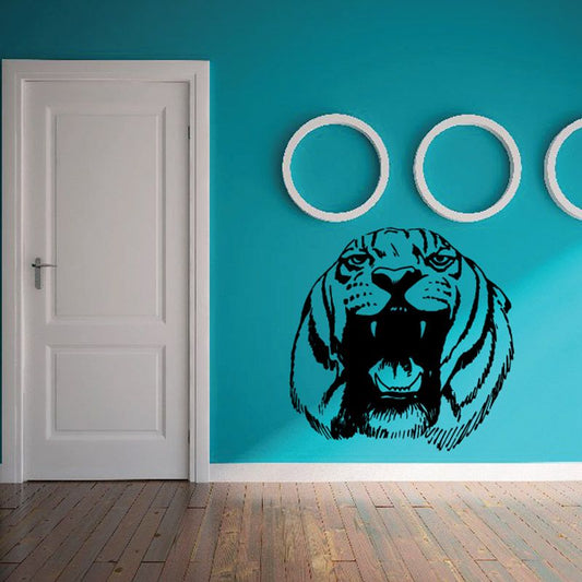 Image of Snarling Tiger Decal