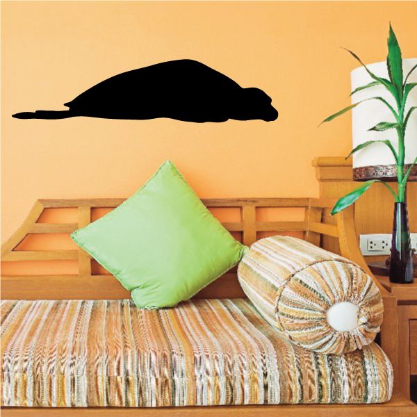 Image of Snoozing Seal Decal