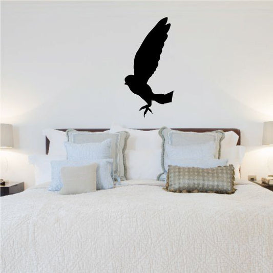 Image of Snow Owl Flying Decal