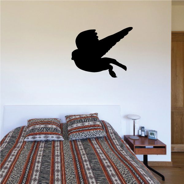 Image of Snow Owl Gliding Decal