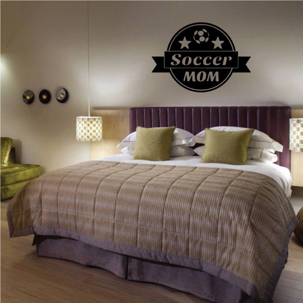 Image of Soccer Mom Frame Wall Decal - Vinyl Decal - Car Decal - Vd003