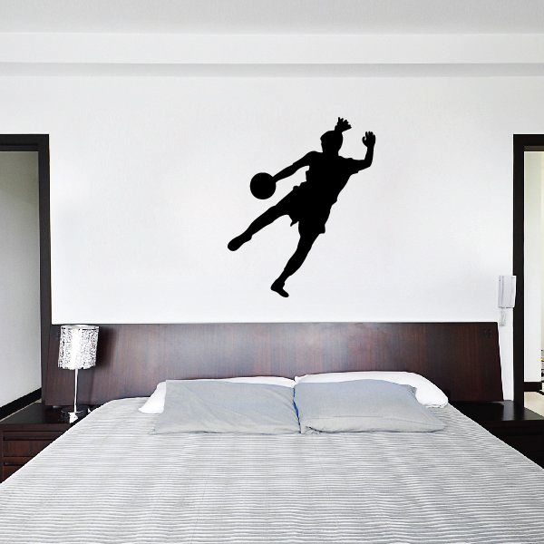 Image of Soccer Wall Decal - Vinyl Decal - Car Decal - 001