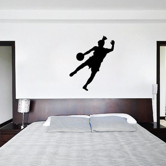 Image of Soccer Wall Decal - Vinyl Decal - Car Decal - 001