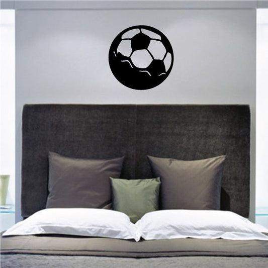 Image of Soccer Wall Decal - Vinyl Decal - Car Decal - 015