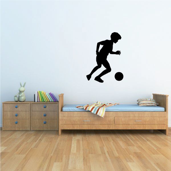 Image of Soccer Wall Decal - Vinyl Decal - Car Decal - 052