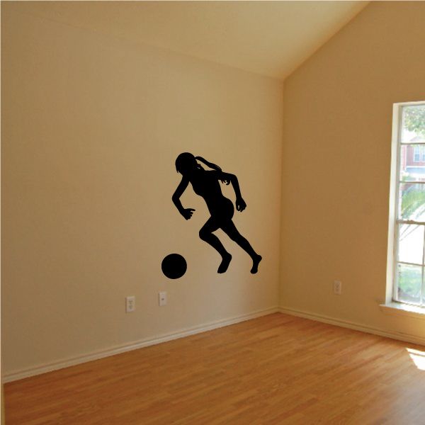 Image of Soccer Wall Decal - Vinyl Decal - Car Decal - 090