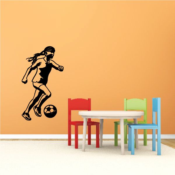 Image of Soccer Wall Decal - Vinyl Decal - Car Decal - 117