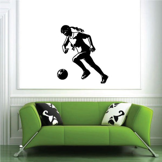 Image of Soccer Wall Decal - Vinyl Decal - Car Decal - 137