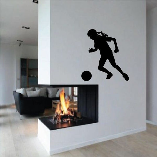 Image of Soccer Wall Decal - Vinyl Decal - Car Decal - 142