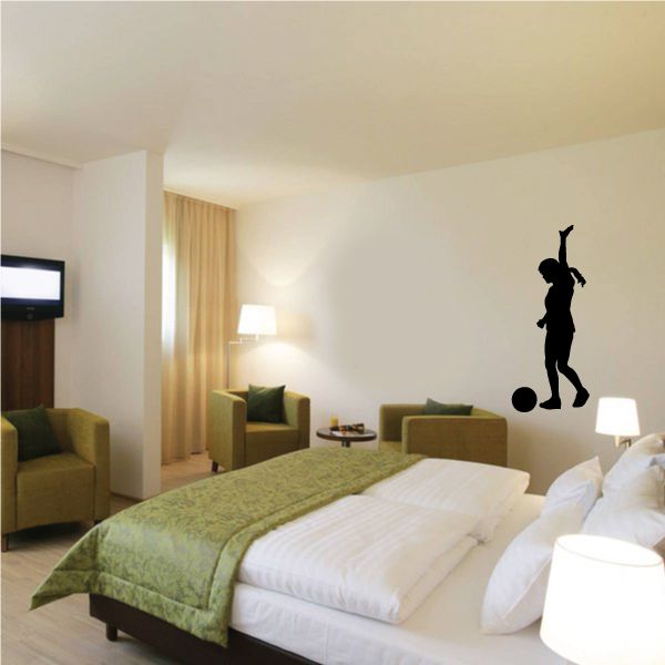 Image of Soccer Wall Decal - Vinyl Decal - Car Decal - 158