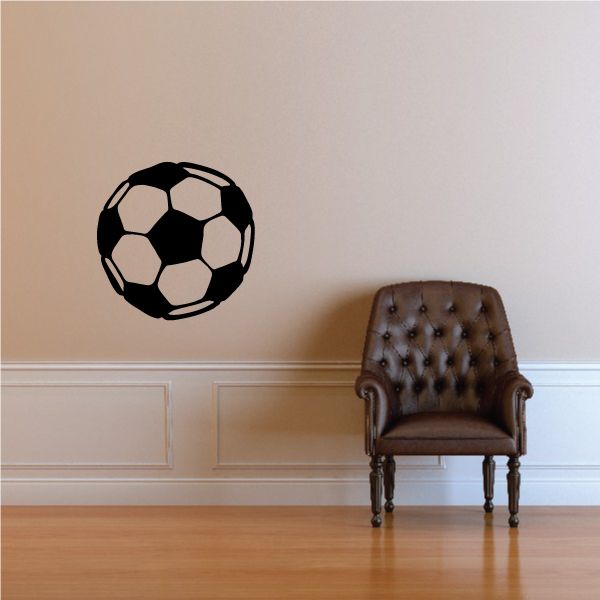 Image of Soccer Wall Decal - Vinyl Decal - Car Decal - 174