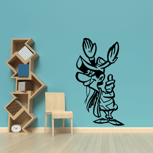 Black soccer player wall vinyl decal, kicking ball design