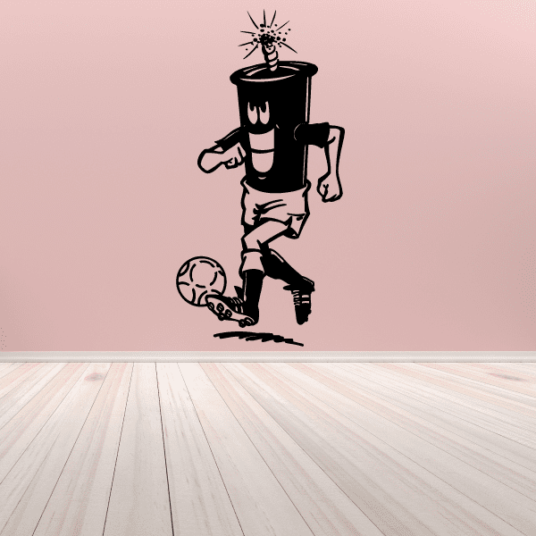 Image of Soccer Wall Decal - Vinyl Decal - Car Decal - Bl029