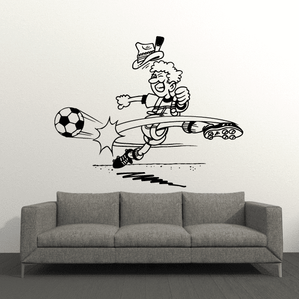 Image of Soccer Wall Decal - Vinyl Decal - Car Decal - Bl087