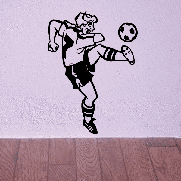 Image of Soccer Wall Decal - Vinyl Decal - Car Decal - Bl092