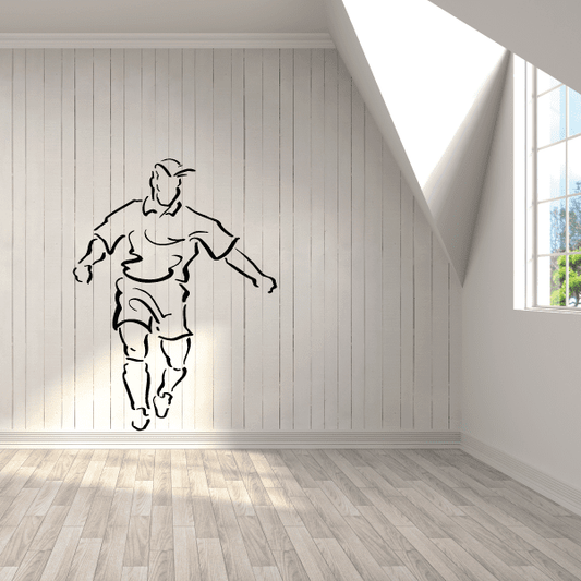 Image of Soccer Wall Decal - Vinyl Decal - Car Decal - Bl134