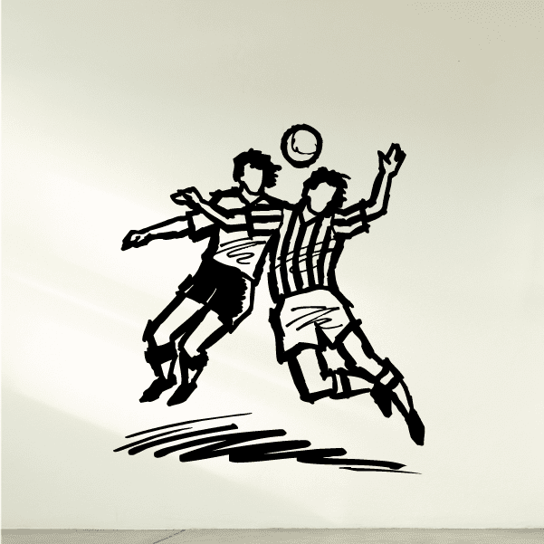 Image of Soccer Wall Decal - Vinyl Decal - Car Decal - Bl168