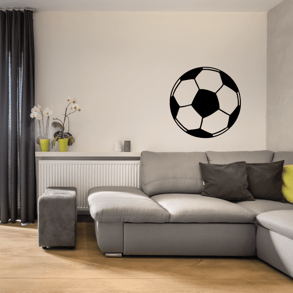 Image of Soccer Wall Decal - Vinyl Decal - Car Decal - Bl206