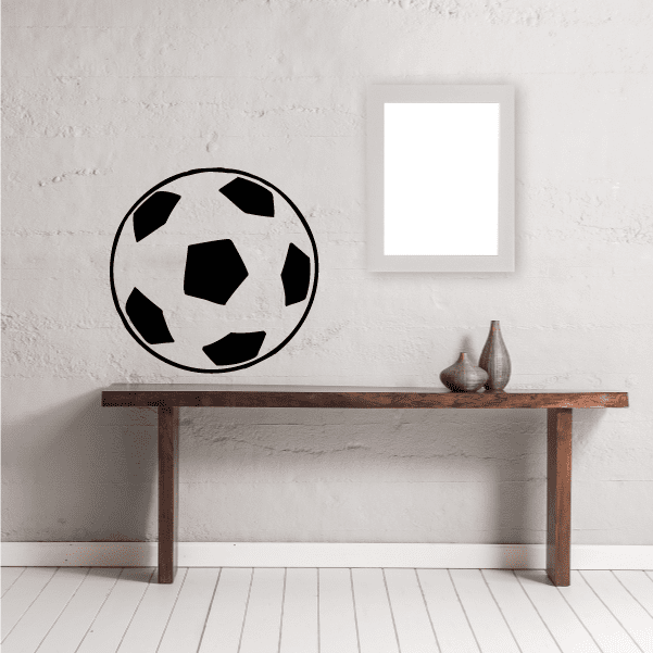 Image of Soccer Wall Decal - Vinyl Decal - Car Decal - Bl207