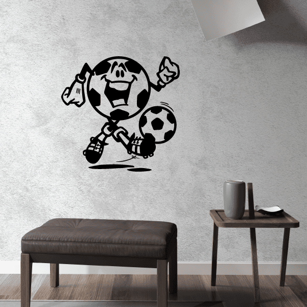 Image of Soccer Wall Decal - Vinyl Decal - Car Decal - Bl213