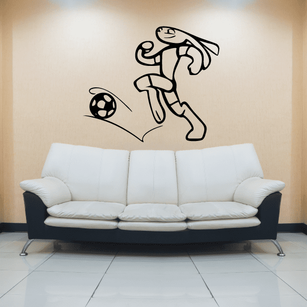 Image of Soccer Wall Decal - Vinyl Decal - Car Decal - CDS003