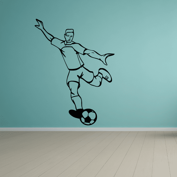 Image of Soccer Wall Decal - Vinyl Decal - Car Decal - CDS032