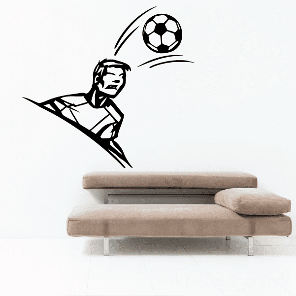 Image of Soccer Wall Decal - Vinyl Decal - Car Decal - CDS034