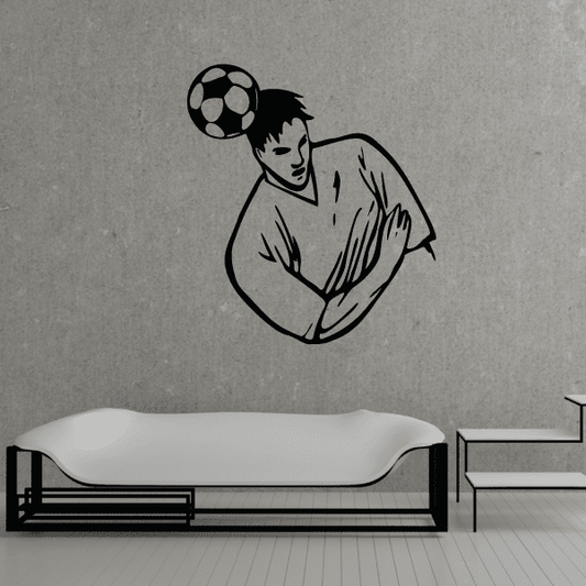 Image of Soccer Wall Decal - Vinyl Decal - Car Decal - CDS050