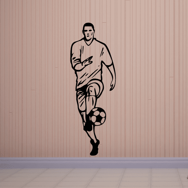 Image of Soccer Wall Decal - Vinyl Decal - Car Decal - CDS051