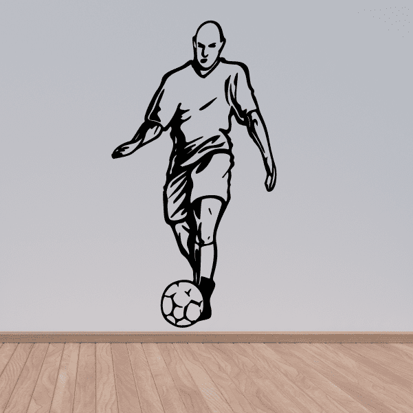 Image of Soccer Wall Decal - Vinyl Decal - Car Decal - CDS055