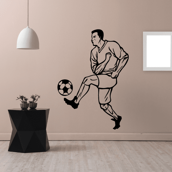 Image of Soccer Wall Decal - Vinyl Decal - Car Decal - CDS056